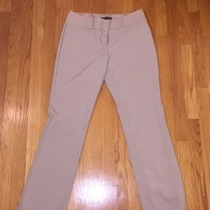 The Limited| size 8R tan work pants